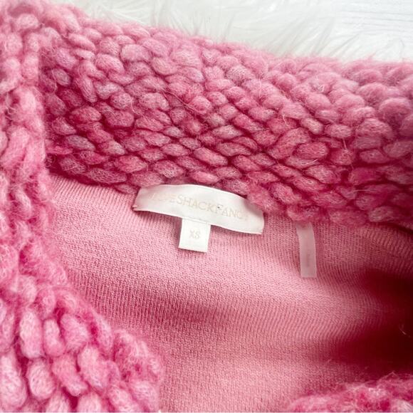 🆕 Loveshackfancy Almeria Sweater‎ Jacket Love Shack Fancy in Pink Size XS - Picture 3 of 8